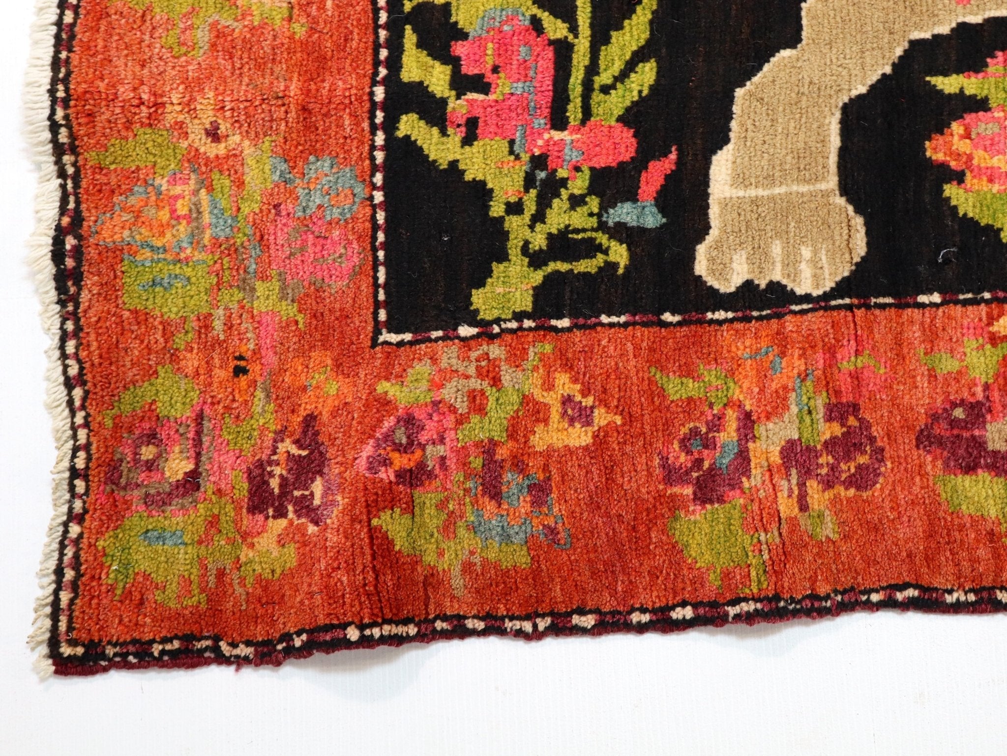 Caucasian Karabakh Rug | 4' 5" x 9' 8" - Rug the Rock - 5 x 86 x 97 x 10
