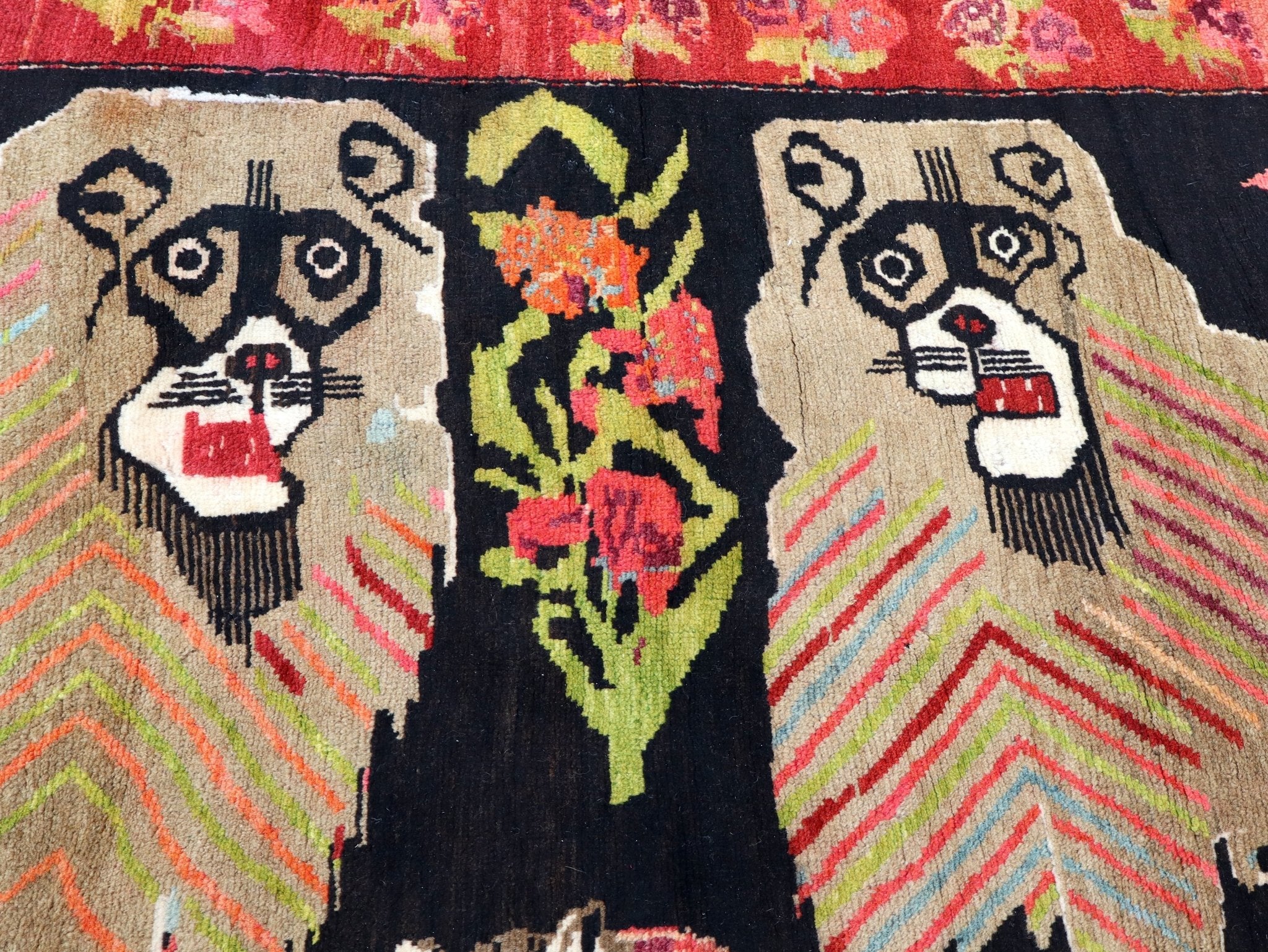 Caucasian Karabakh Rug | 4' 5" x 9' 8" - Rug the Rock - 5 x 86 x 97 x 10
