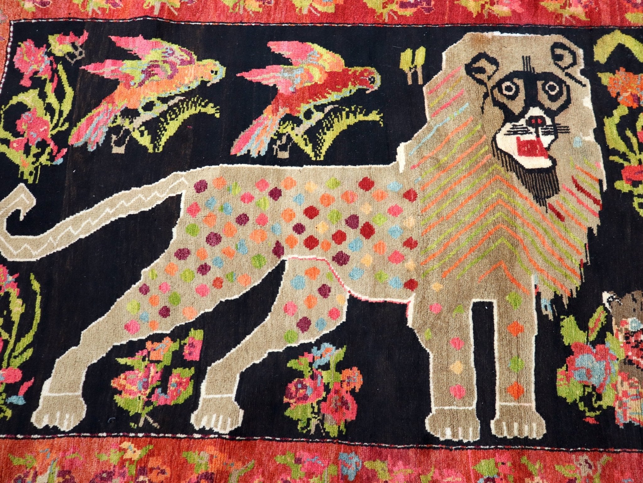 Caucasian Karabakh Rug | 4' 5" x 9' 8" - Rug the Rock - 5 x 86 x 97 x 10