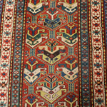 Caucasian Karabakh Runner Rug | 3' 1" x 11' 3" - Rug the Rock - multicolor colorRunner Rugyellow color