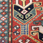 Caucasian Karabakh Runner Rug | 3' 1" x 11' 3" - Rug the Rock - multicolor colorRunner Rugyellow color
