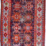 Caucasian Kazak Runner Rug | 3' 11" x 8' 10" - Rug the Rock - available
