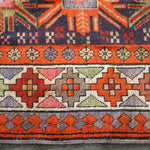 Caucasian Kazak Runner Rug | 3' 11" x 8' 10" - Rug the Rock - available