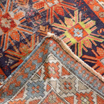 Caucasian Kazak Runner Rug | 3' 11" x 8' 10" - Rug the Rock - available