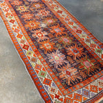 Caucasian Kazak Runner Rug | 3' 11" x 8' 10" - Rug the Rock - available