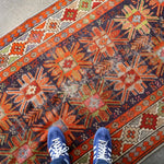 Caucasian Kazak Runner Rug | 3' 11" x 8' 10" - Rug the Rock - available