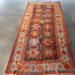 Caucasian Kazak Runner Rug | 3' 11" x 8' 10" - Rug the Rock - available