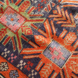 Caucasian Kazak Runner Rug | 3' 11" x 8' 10" - Rug the Rock - available