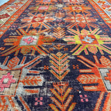 Caucasian Kazak Runner Rug | 3' 11" x 8' 10" - Rug the Rock - available