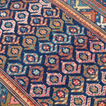 Caucasian Kazak Runner Rug | 3' 11" x 8' 10" Rug the Rock