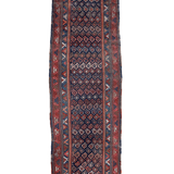 Caucasian Kazak Runner Rug | 3' 11" x 8' 10" Rug the Rock