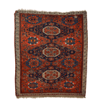 Caucasian Kuba Soumak Rug | 4' 6" x 5' 2" - Rug the Rock - caucasian rugsgreen colorKilim Rugs