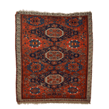Caucasian Kuba Soumak Rug | 4' 6" x 5' 2" - Rug the Rock - caucasian rugsgreen colorKilim Rugs