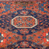 Caucasian Kuba Soumak Rug | 4' 6" x 5' 2" - Rug the Rock - caucasian rugsgreen colorKilim Rugs