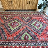 Caucasian Soumak Rug | 5' 11" x 10' - Rug the Rock