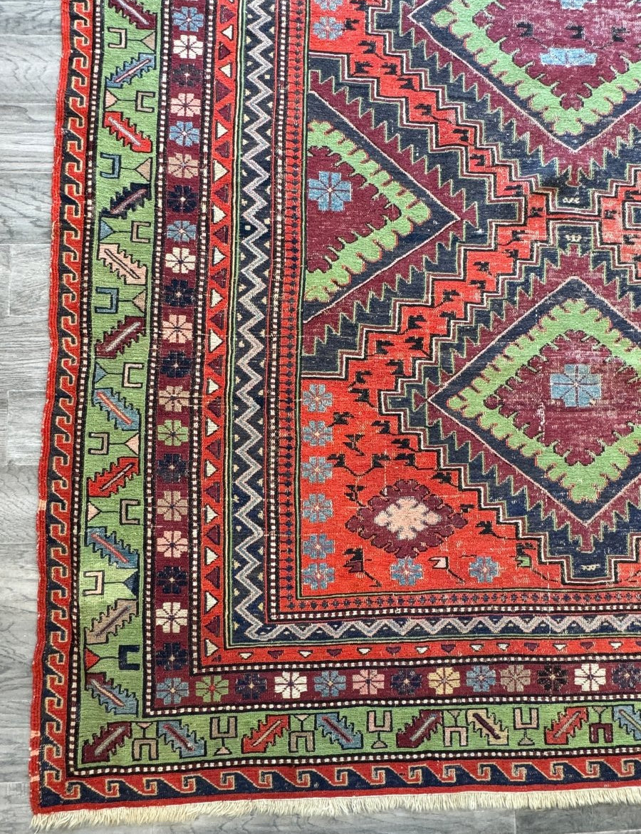 Caucasian Soumak Rug | 5' 11" x 10' - Rug the Rock