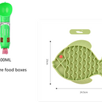 Silicone Slow Food Plate for Dogs and Pets Rug the Rock