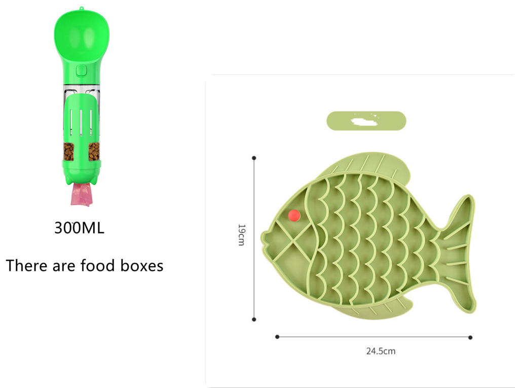 Silicone Slow Food Plate for Dogs and Pets Rug the Rock