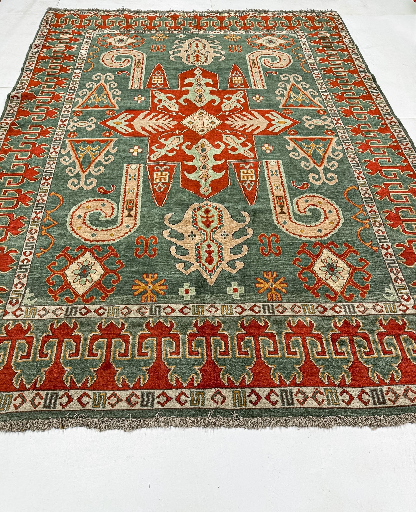 Egyptian Kazak Rug | 6' 6" x 8' 5" - Rug the Rock - available