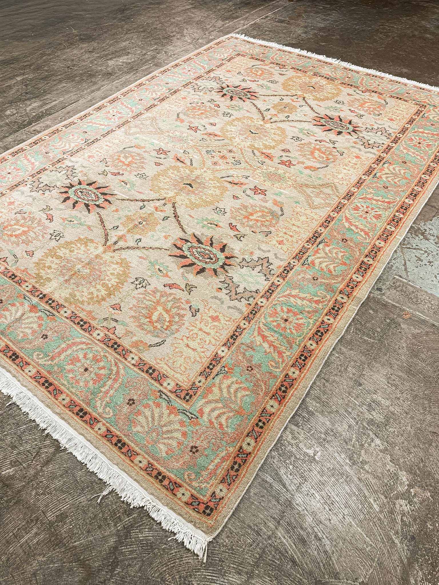 Egyptian Sultanabad Rug | 6' 4" x 9' 2" - Rug the Rock - available
