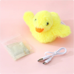 Automatic Electric Duck Cat Toy Rug the Rock