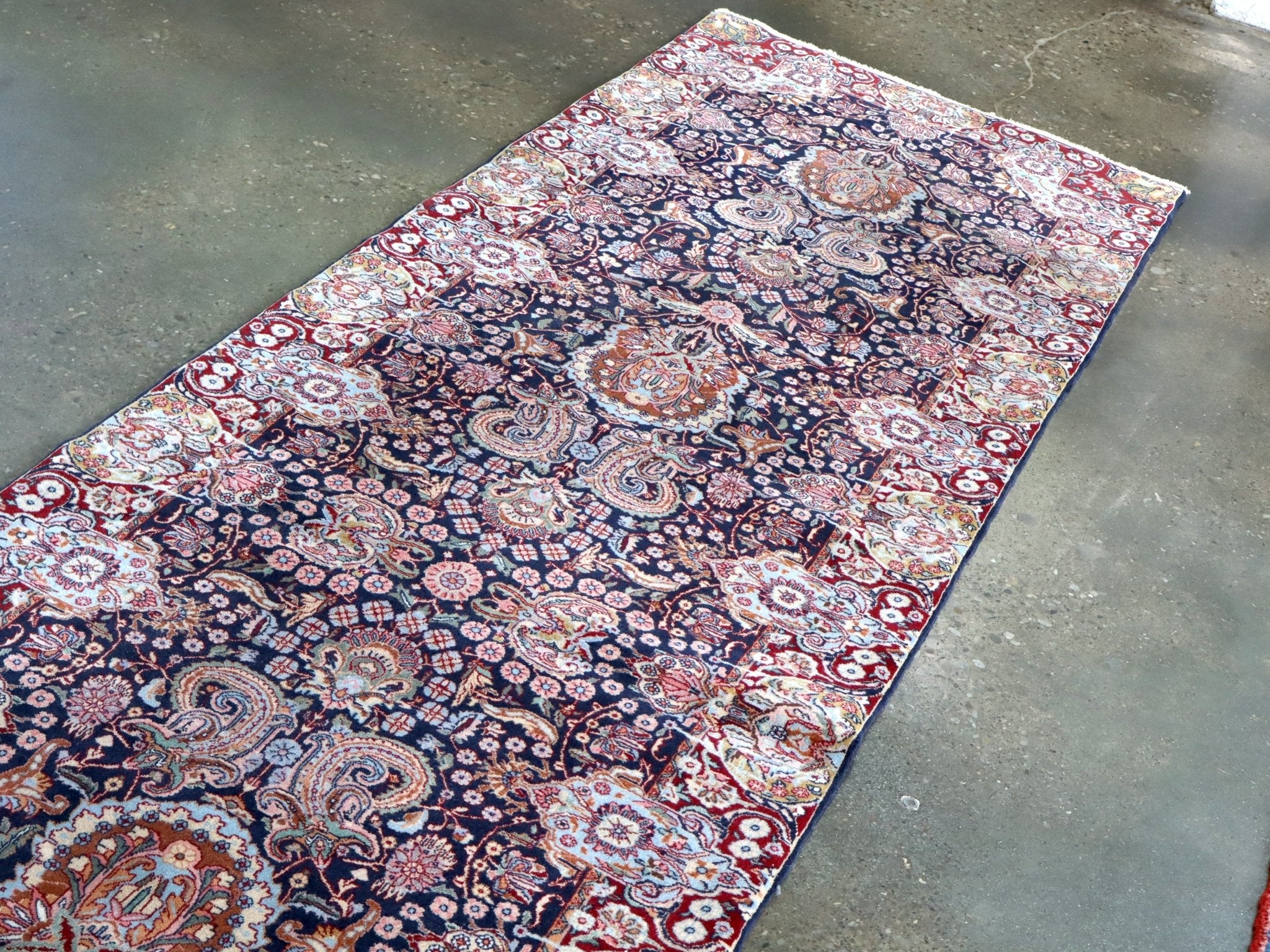 Fine Persian Kirman Runner Rug | 3' 4" x 12' 10" - Rug the Rock -