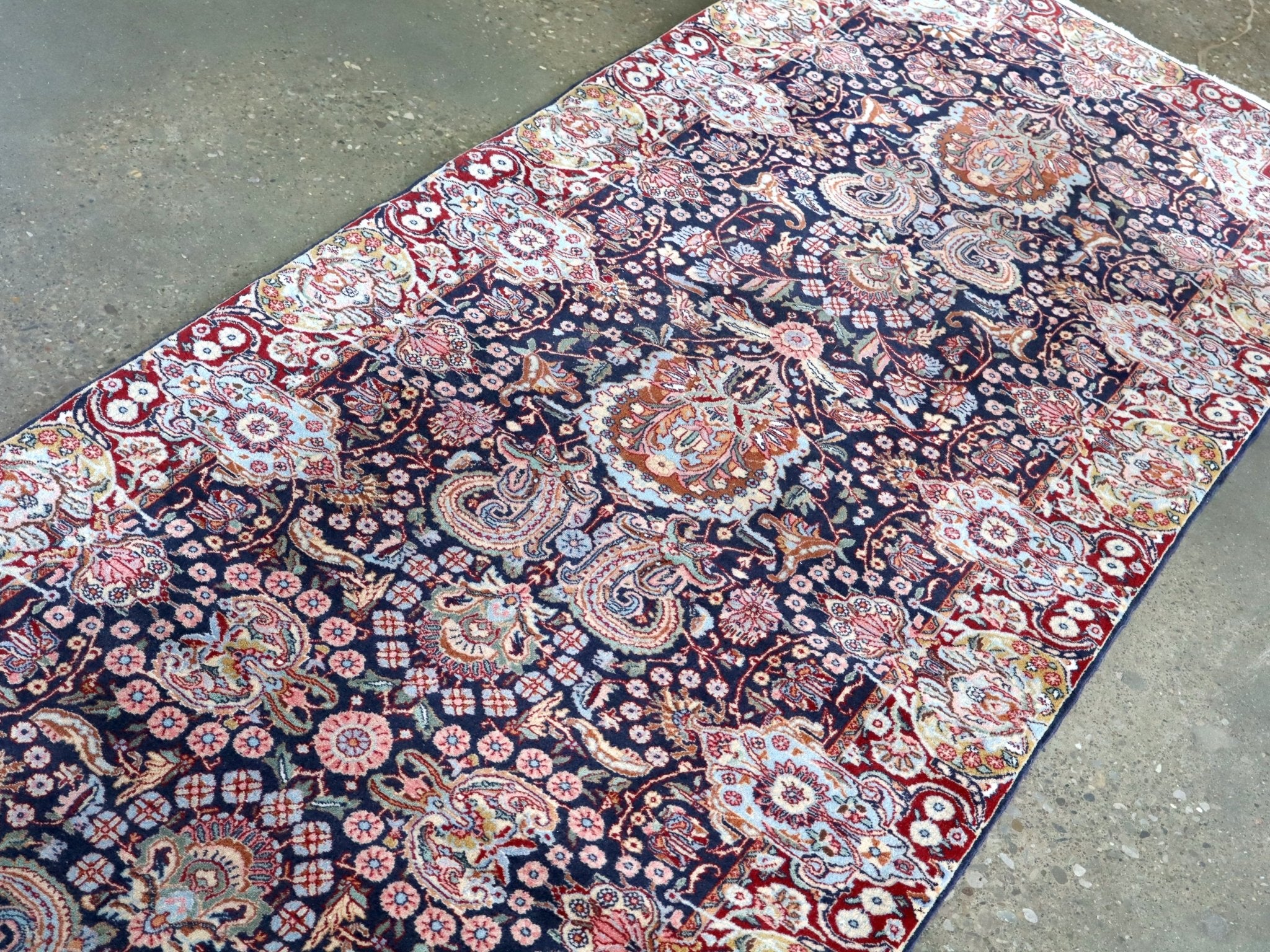 Fine Persian Kirman Runner Rug | 3' 4" x 12' 10" - Rug the Rock -