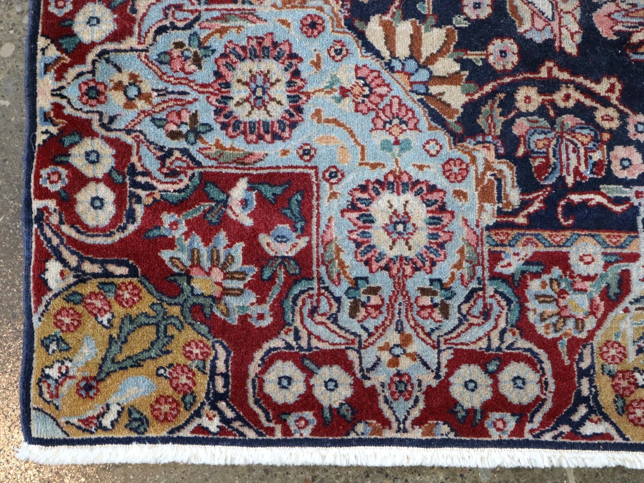 Fine Persian Kirman Runner Rug | 3' 4" x 12' 10" - Rug the Rock -