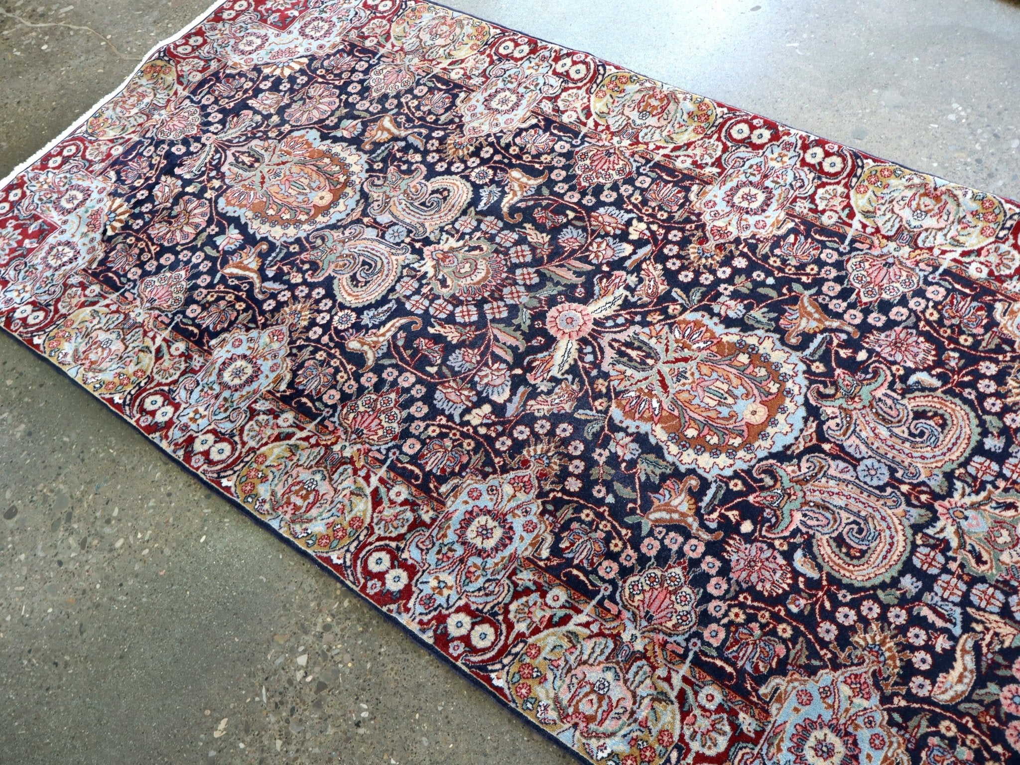 Fine Persian Kirman Runner Rug | 3' 4" x 12' 10" - Rug the Rock -