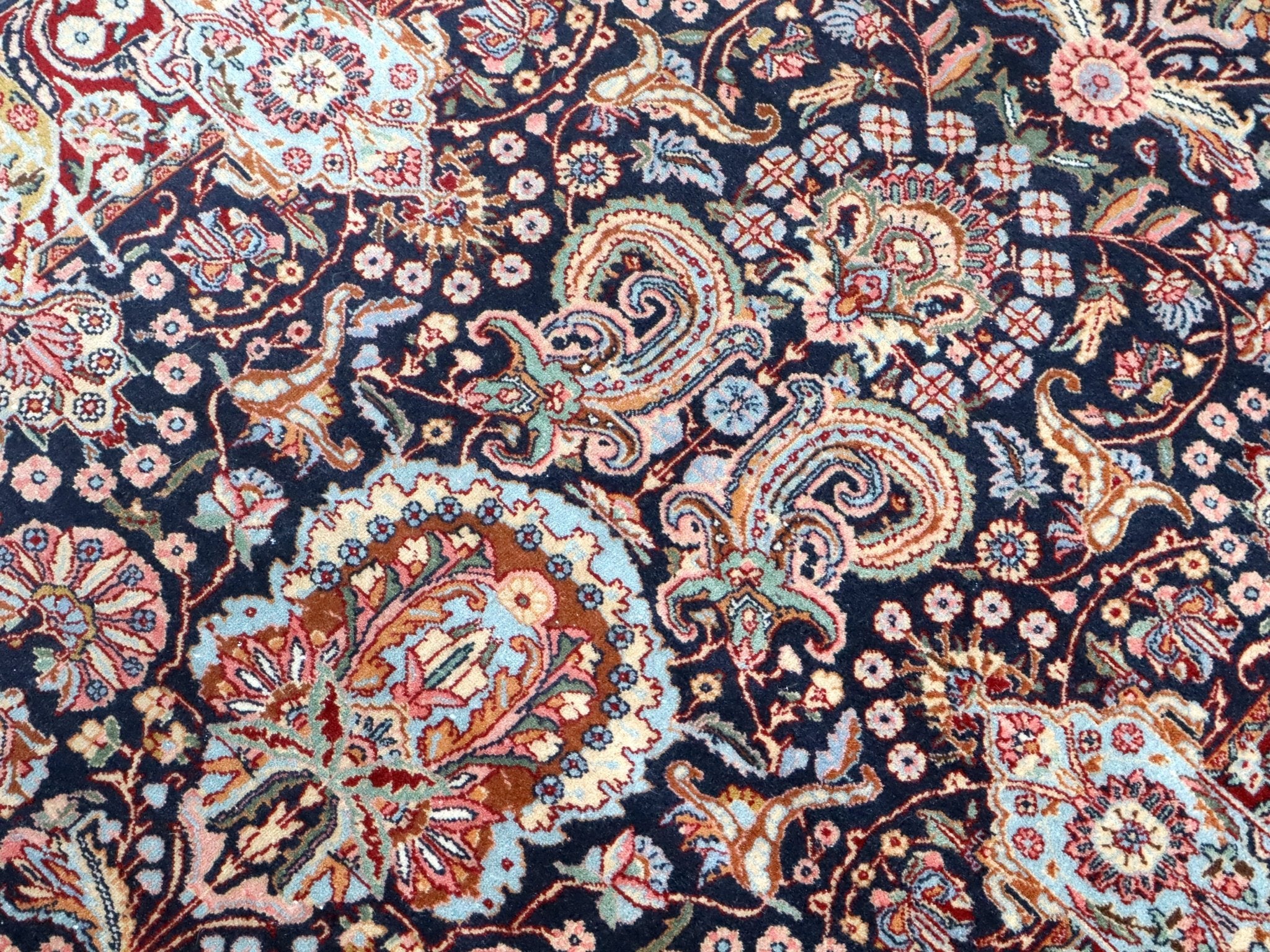 Fine Persian Kirman Runner Rug | 3' 4" x 12' 10" - Rug the Rock -
