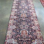 Fine Persian Kirman Runner Rug | 3' 4" x 12' 10" - Rug the Rock -