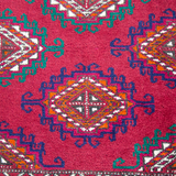Fine Soviet Bukhara Rug | 3' 8" x 6' 4" - Rug the Rock - available