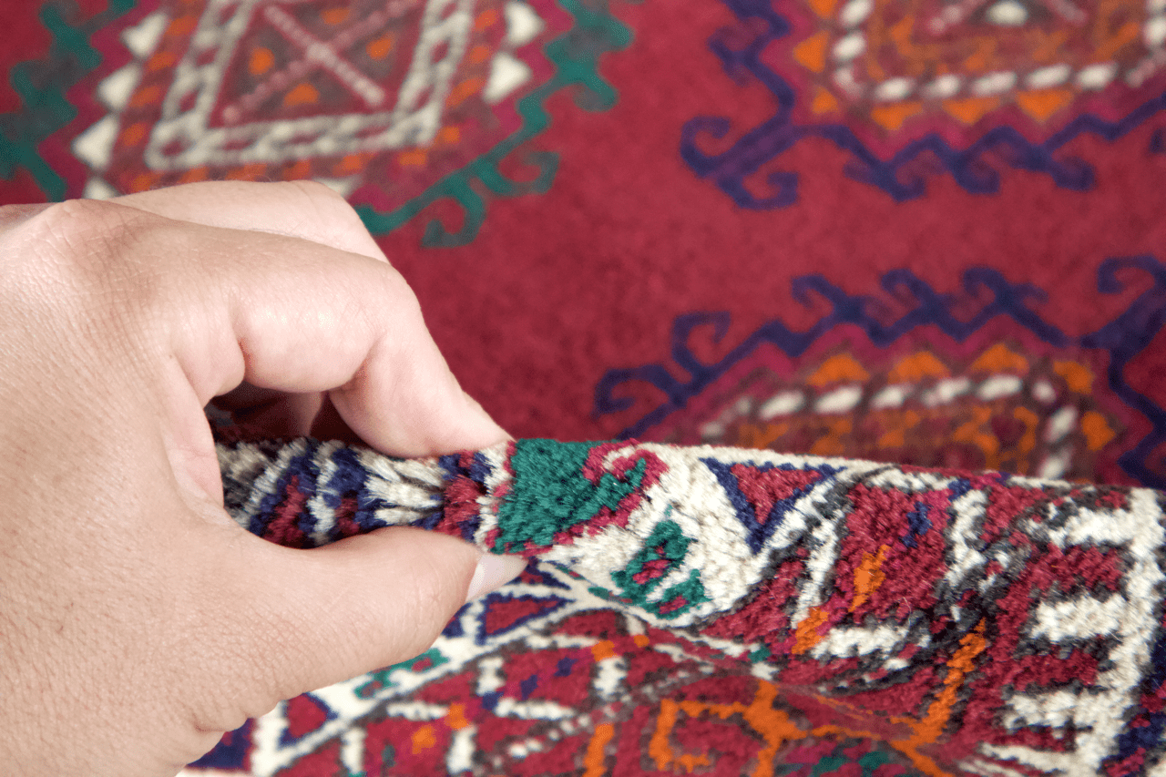 Fine Soviet Bukhara Rug | 3' 8" x 6' 4" - Rug the Rock - available