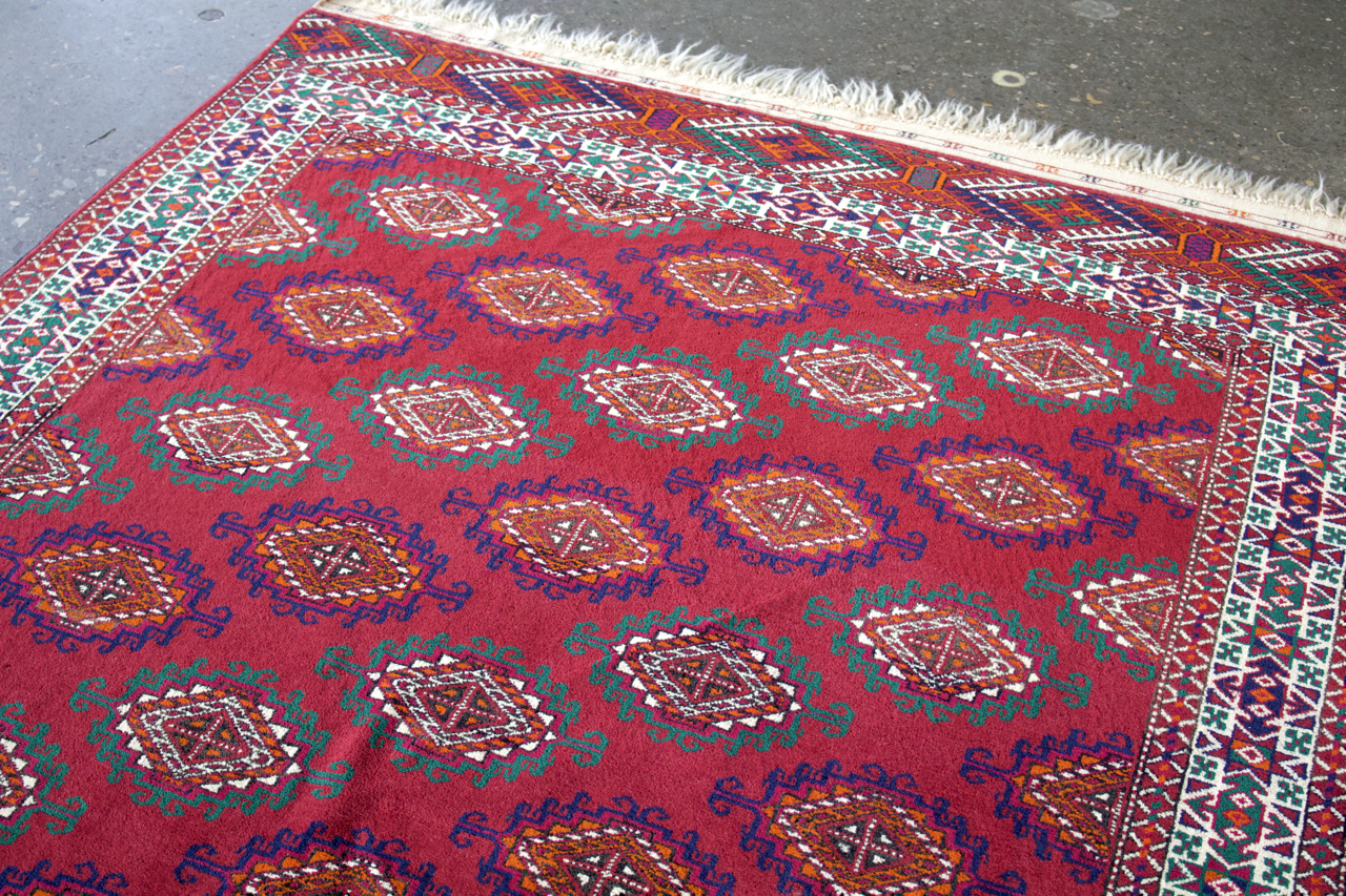 Fine Soviet Bukhara Rug | 3' 8" x 6' 4" - Rug the Rock - available