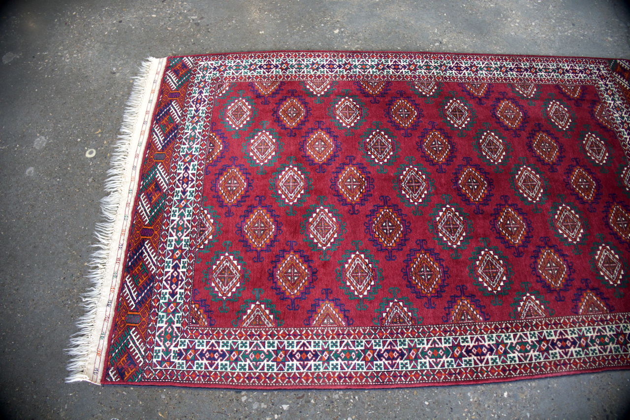 Fine Soviet Bukhara Rug | 3' 8" x 6' 4" - Rug the Rock - available