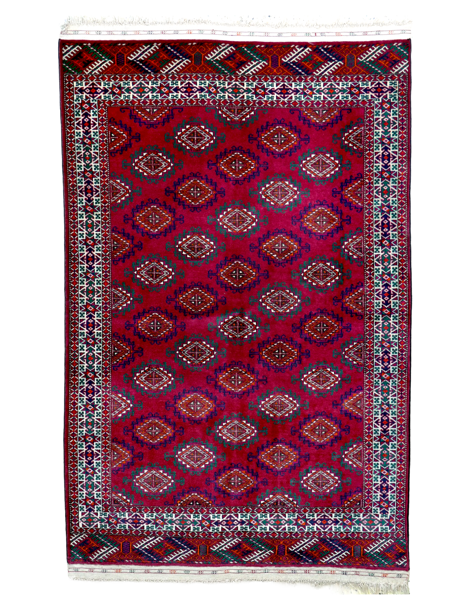 Fine Soviet Bukhara Rug | 3' 8" x 6' 4" - Rug the Rock - available