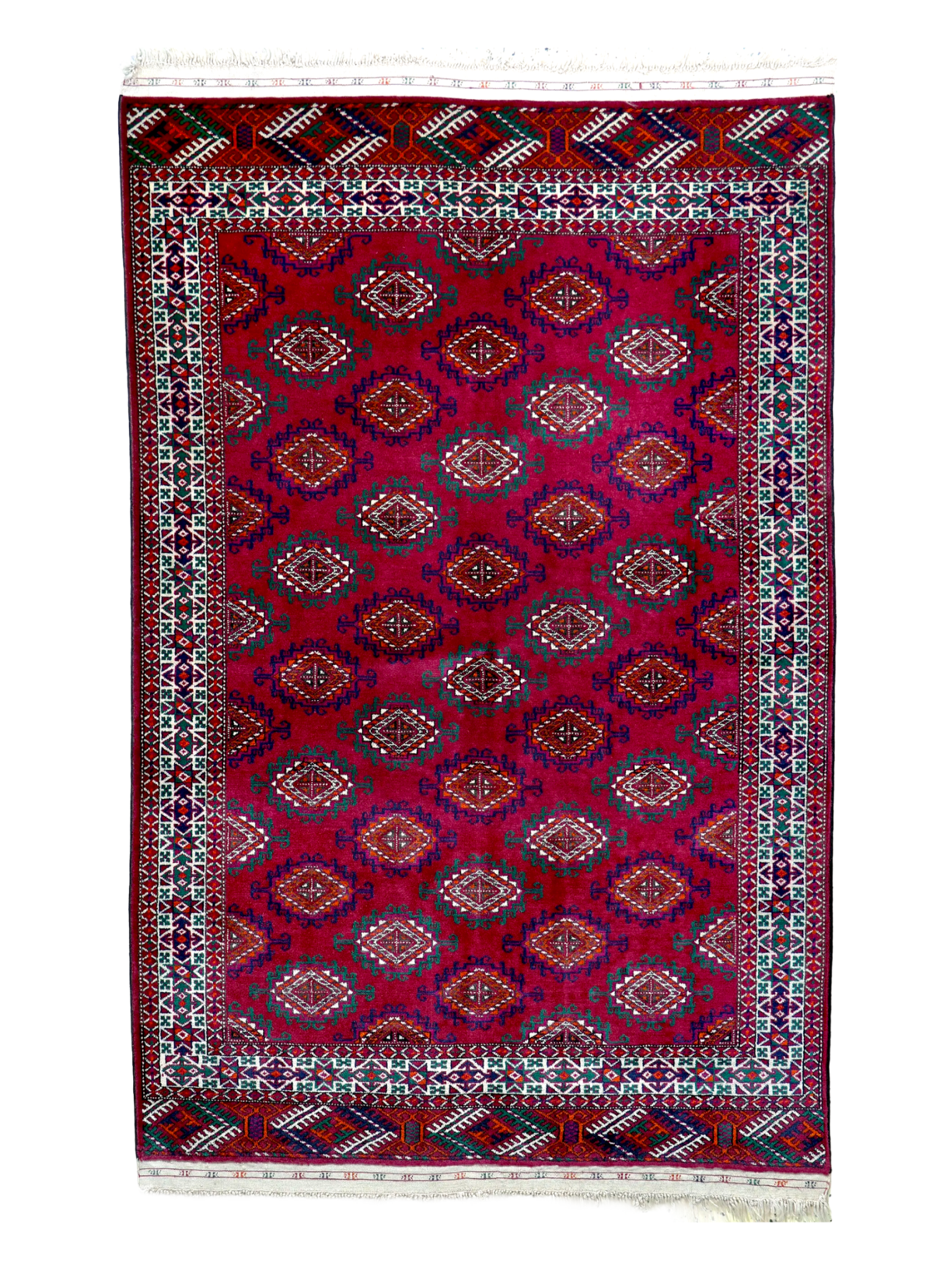 Fine Soviet Bukhara Rug | 3' 8" x 6' 4" - Rug the Rock - available