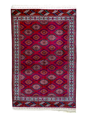 Fine Soviet Bukhara Rug | 3' 8" x 6' 4"