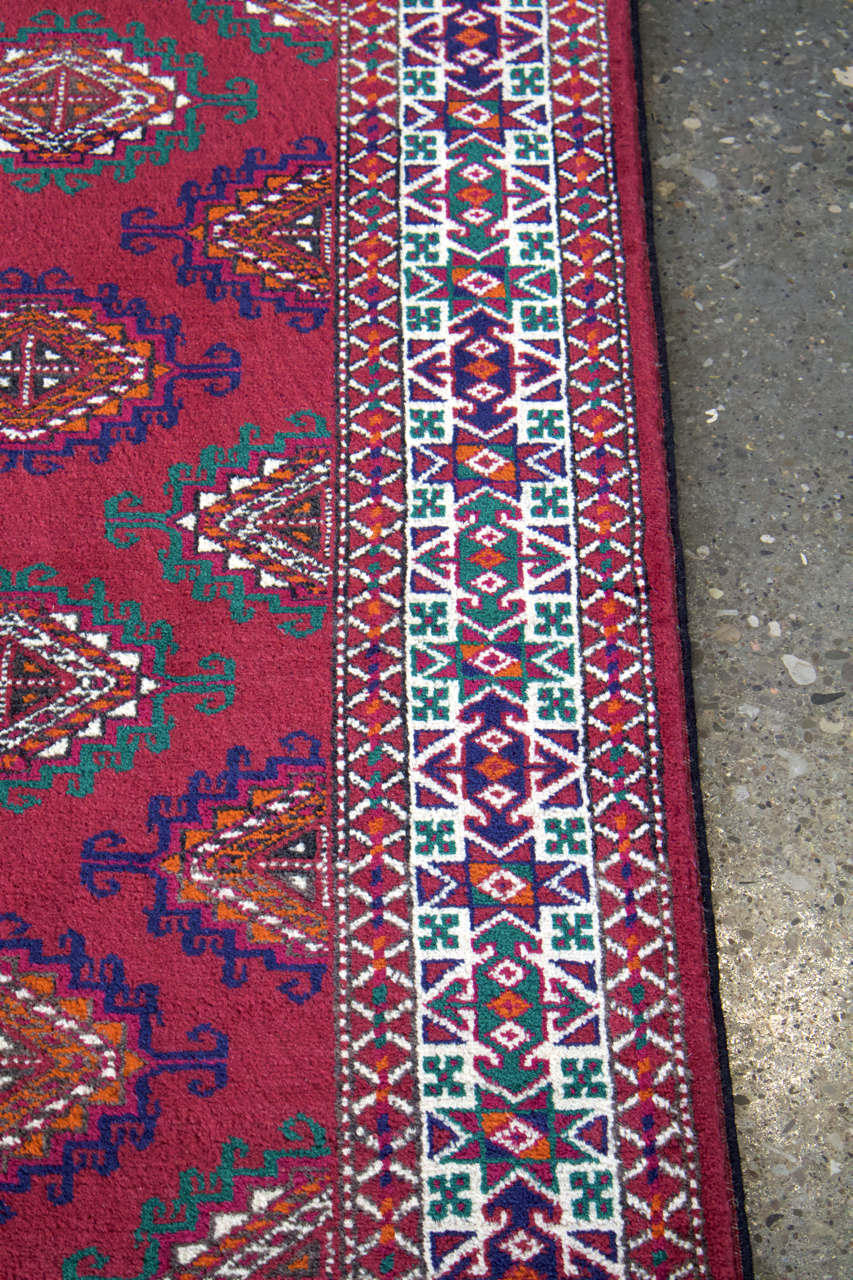 Fine Soviet Bukhara Rug | 3' 8" x 6' 4" - Rug the Rock - available