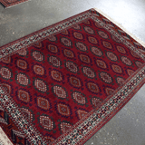 Fine Soviet Bukhara Rug | 3' 8" x 6' 4" - Rug the Rock - available