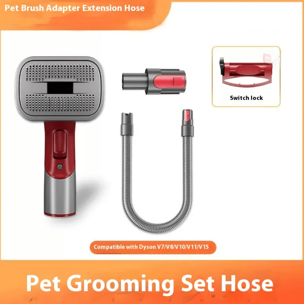Full Series Pet Shaver Comb Suit with Hair Suction Head for Dogs and Cats - Rug the Rock -