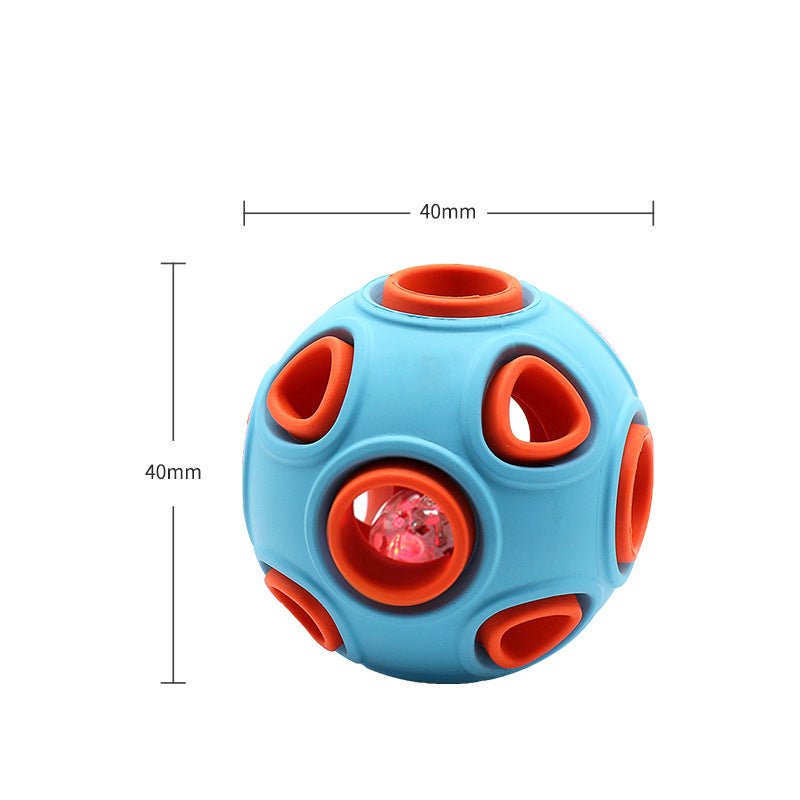 Glow-in-the-Dark Dog Toy Ball for Chewing (Medium/Large) - Rug the Rock -