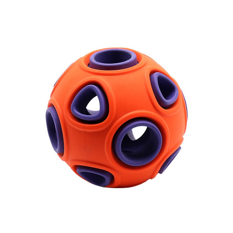Glow-in-the-Dark Dog Toy Ball for Chewing (Medium/Large) - Rug the Rock -