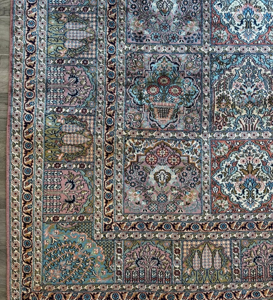 Indian Kashmir Rug | 6' 0" x 8' 11" - Rug the Rock