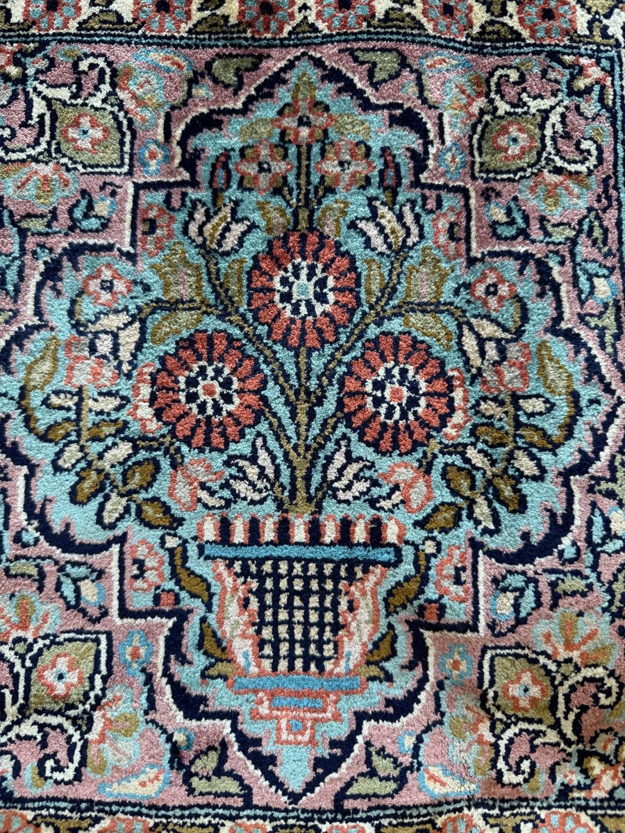 Indian Kashmir Rug | 6' 0" x 8' 11" - Rug the Rock