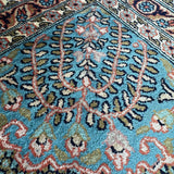 Indian Kashmir Rug | 6' 0" x 8' 11" - Rug the Rock