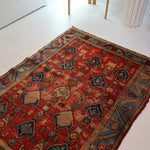 Kurdish Koliayi Rug | 4' 3" x 6' 1" - Rug the Rock - available rugsbrown and taupe colorLarge Rugs > 4' x 8'