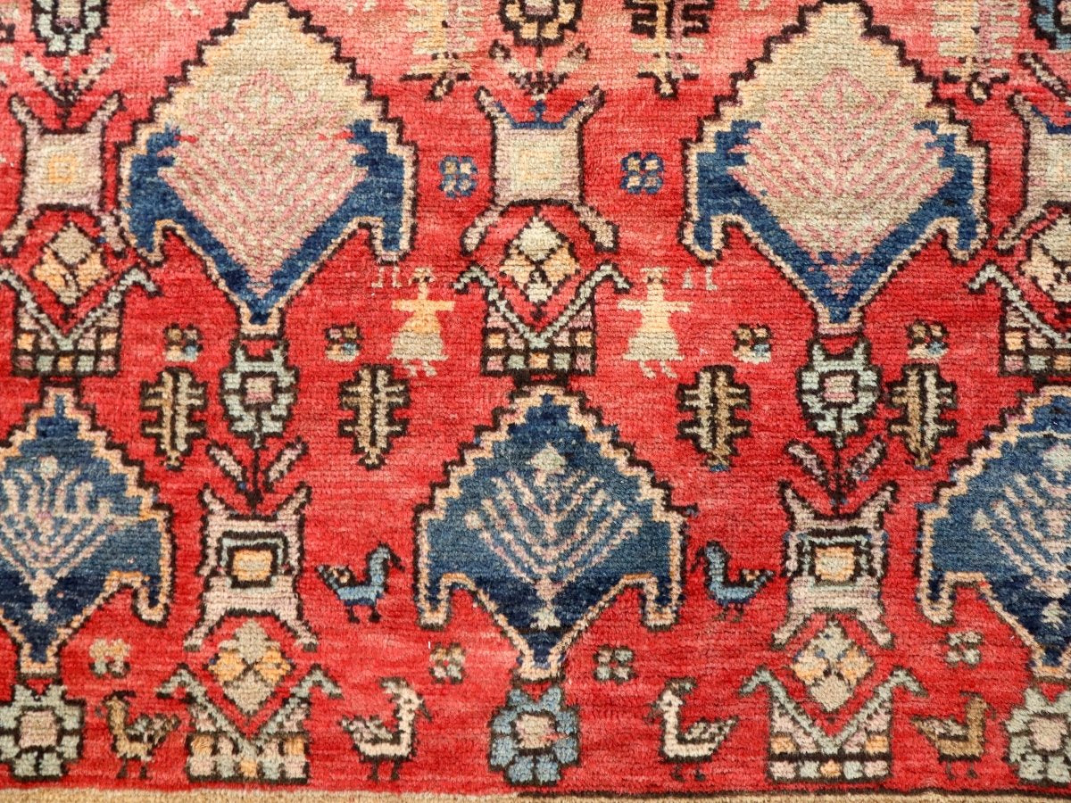 Kurdish Koliayi Rug | 4' 3" x 6' 1" - Rug the Rock - available rugsbrown and taupe colorLarge Rugs > 4' x 8'