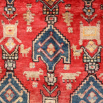 Kurdish Koliayi Rug | 4' 3" x 6' 1" - Rug the Rock - available rugsbrown and taupe colorLarge Rugs > 4' x 8'