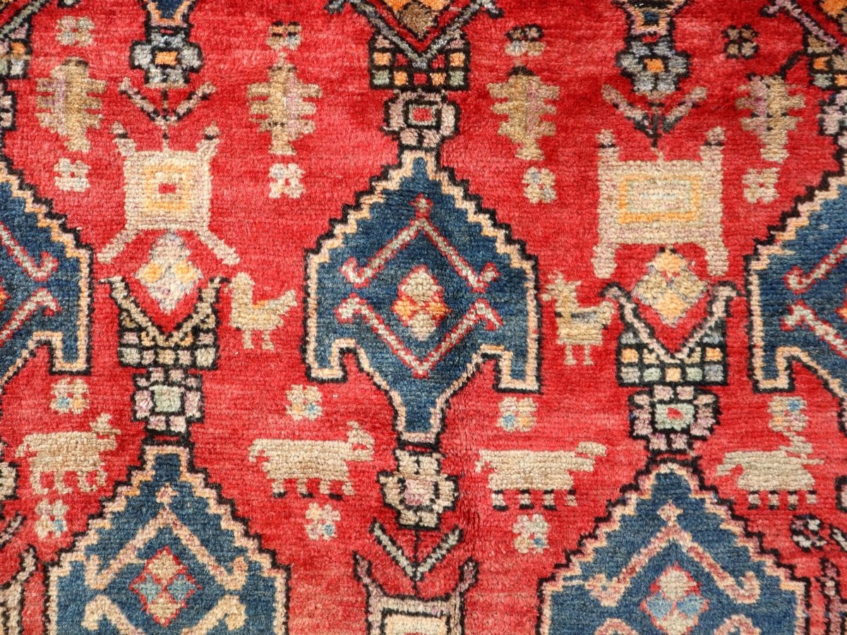 Kurdish Koliayi Rug | 4' 3" x 6' 1" - Rug the Rock - available rugsbrown and taupe colorLarge Rugs > 4' x 8'